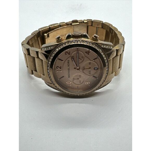 Michael Kors Blair MK5263 Women's Rose Gold-Tone Analog Dial Quartz Watch JNA782 - Picture 5 of 11